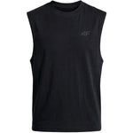 4F Men's T-shirt M306 deep 20S fekete ruházat 4FWMM00TSLEM30620S