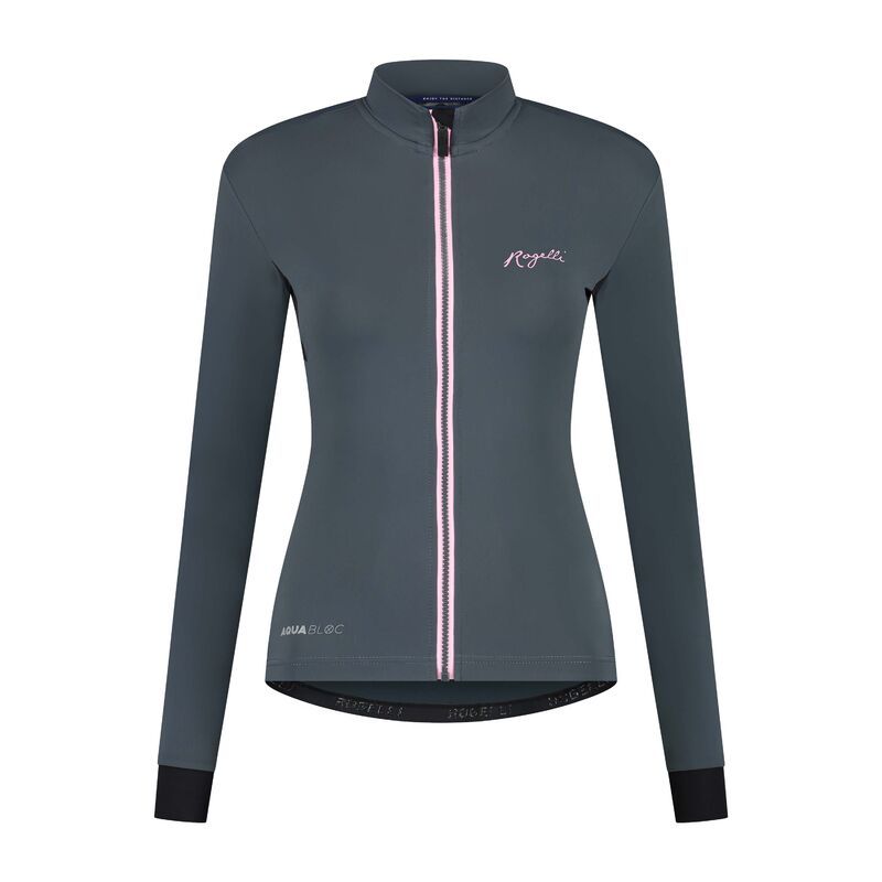Rogelli DISTANCE women's sweatshirt gray-pink 2XL rózsaszín pulóver