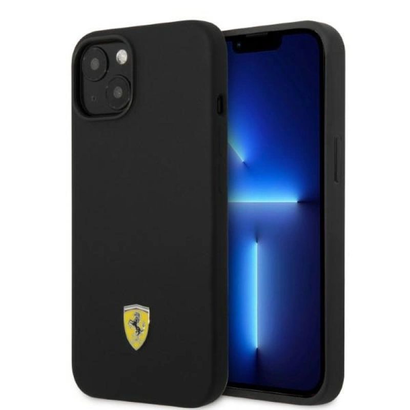 Ferrari FEHMSIP14MBK iPhone 14 Plus 6.7" /black hardcase Silicone Metal Logo Magsafe fekete futócipő
