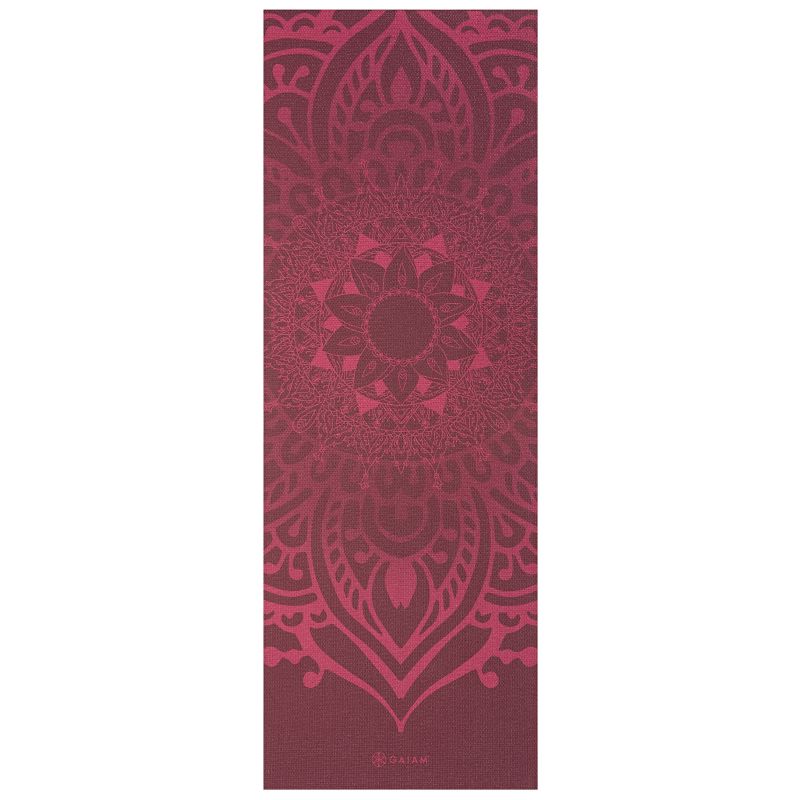 Gaiam Cherry Sundial Layers Yoga Mat 5 mm edzőfelszerelés 66301