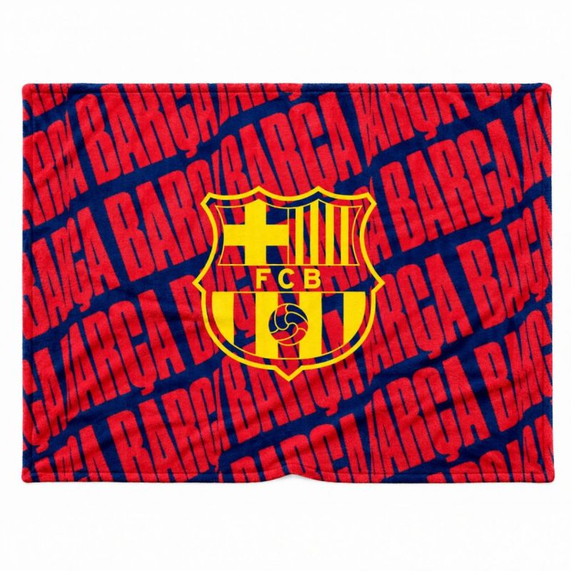 FC Barcelona blanket premium quality blanket granatowy takaró 125401