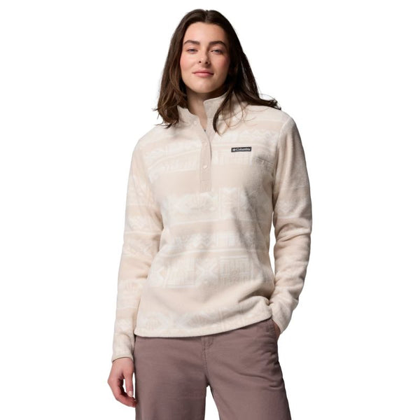 Columbia Benton Spring Printed 1/2 Snap 2085611278 Beige L Kiegészítő