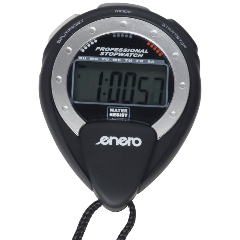 Enero Electronic 1-Time Stopwatch fekete for school, stopwatches