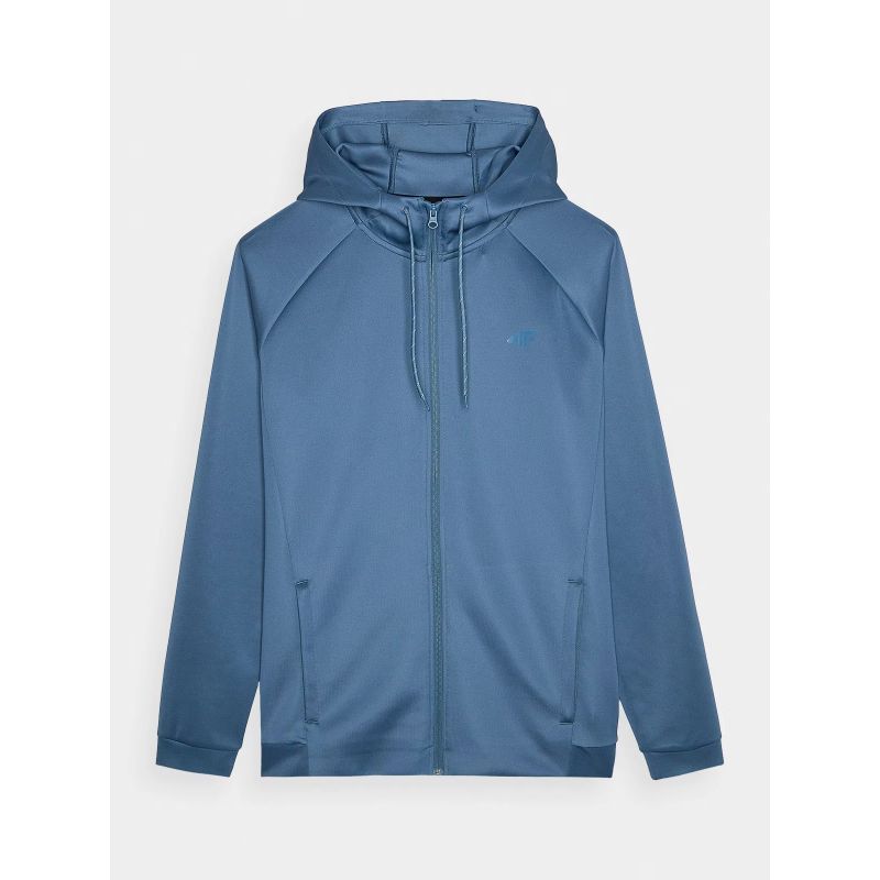 Men's training sweatshirt with a hood 4F 4FWAW24TFSWM405-32S 3xl kapucnis pulóver