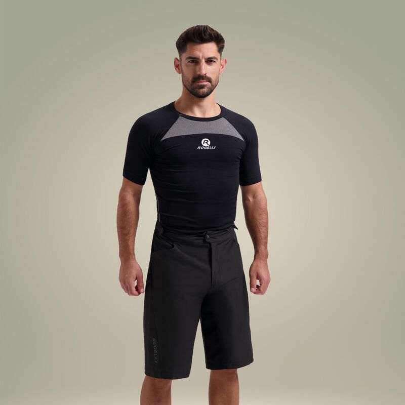 Rogelli MTB ADVNTR DST cycling bermuda black 2XL fekete short