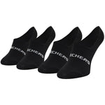 Skechers 2PPK Mesh Ventilation Footies Socks SK44008-9999 Black 35-38 General