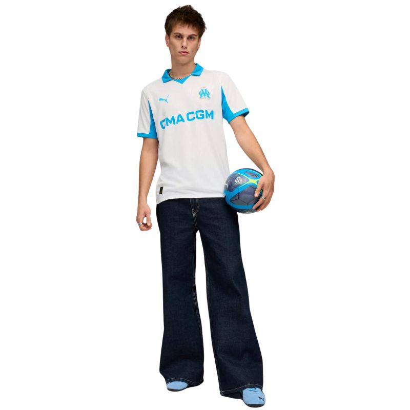 Puma Men's Olympique Marseille Home Jersey Replica white 779801 01 Egyéb