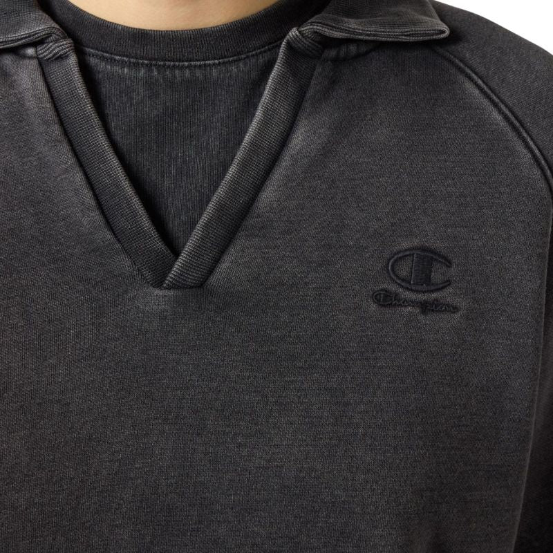 Champion Women's Polo Neck Sweatshirt Gray 118366 KK001 General