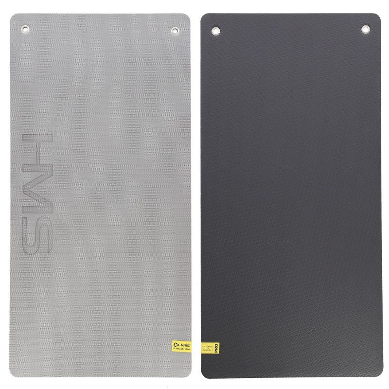 HMS Premium MFK07 gray club fitness mat with holes szürke póló 17-44-261