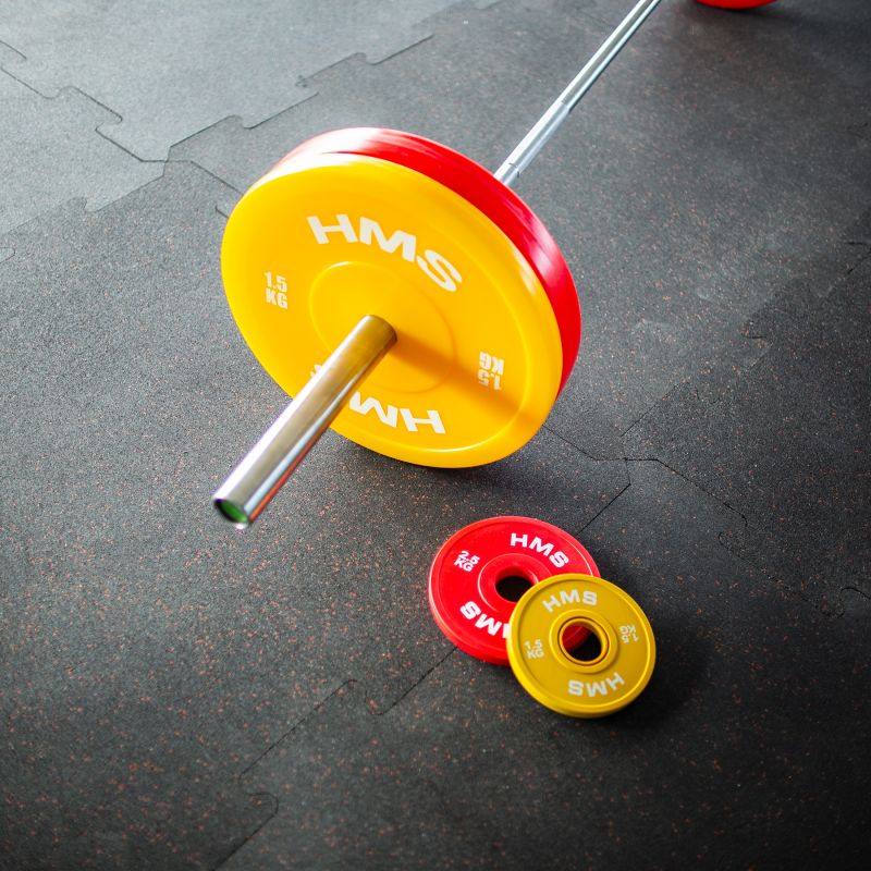 HMS TPP05 (2 x 5.0 KG) WHITE OLYMPIC PLATE TECHNICAL PE 2 x 5.0 KG fehér póló 17-61-115