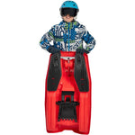 Enero PLASTIC WITH BRAKE AND STEERING WHEEL MIKOŁAJ BLACK fekete sled GSP-1079080