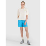 Women's regular printed T-shirt 4F 4FWSS25TTSHF1967-11S póló