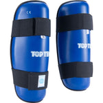 TOP TEN WAKO NA-TT style czerwony+m shin guards
