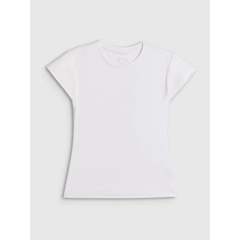 4F Women's slim plain T-shirt ruházat