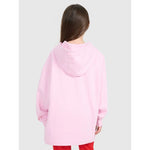Oversized sweatshirt with hood, unzipped, for girls, 4F 4FJRAW25TSWSF2429-56S kapucnis pulóver