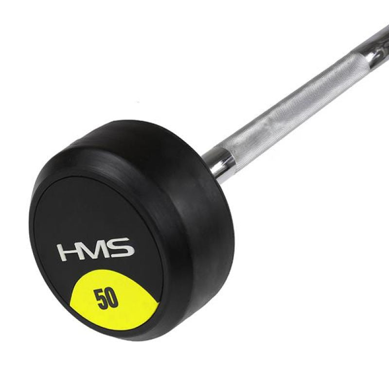 HMS Rubber-coated fixed barbell/bar GSG-50 50 KG póló 17-58-010