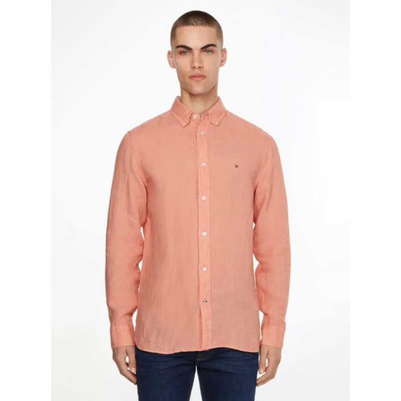 Tommy Hilfiger Pigment Dyed Linen shirt M MW0MW23147 Póló