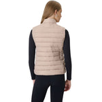 4F Women's vest F347 beige 83S bézs póló 4FWSS26TVJAF34783S