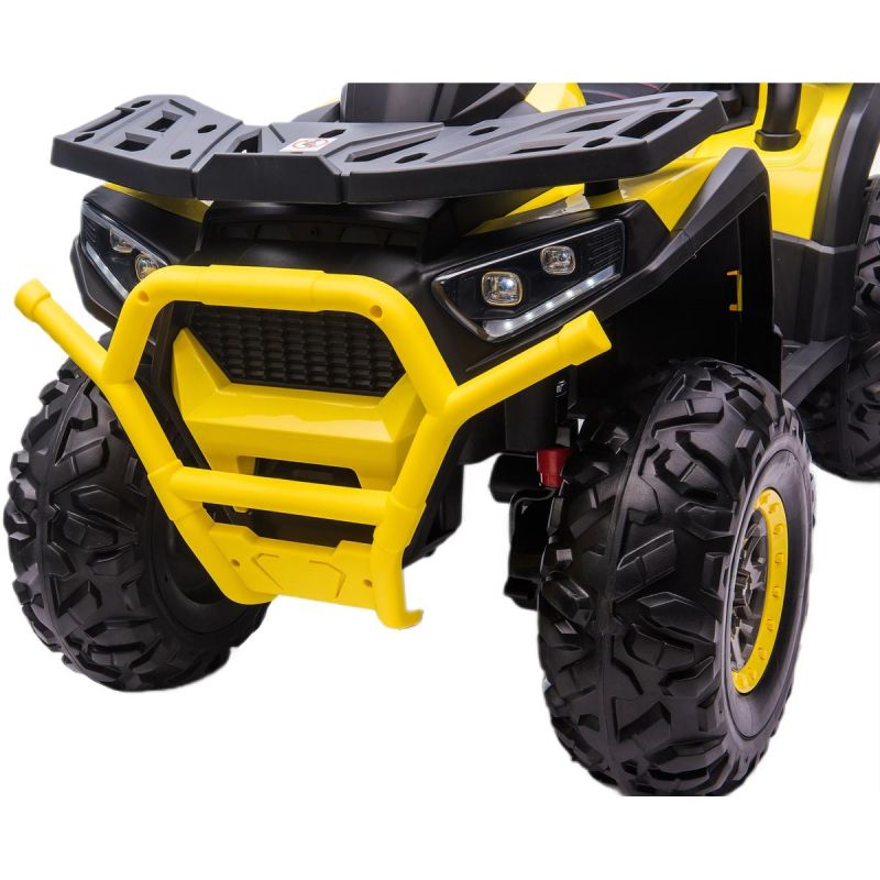 Enero Battery-Powered Quad Car Trapper Yellow sárga toys