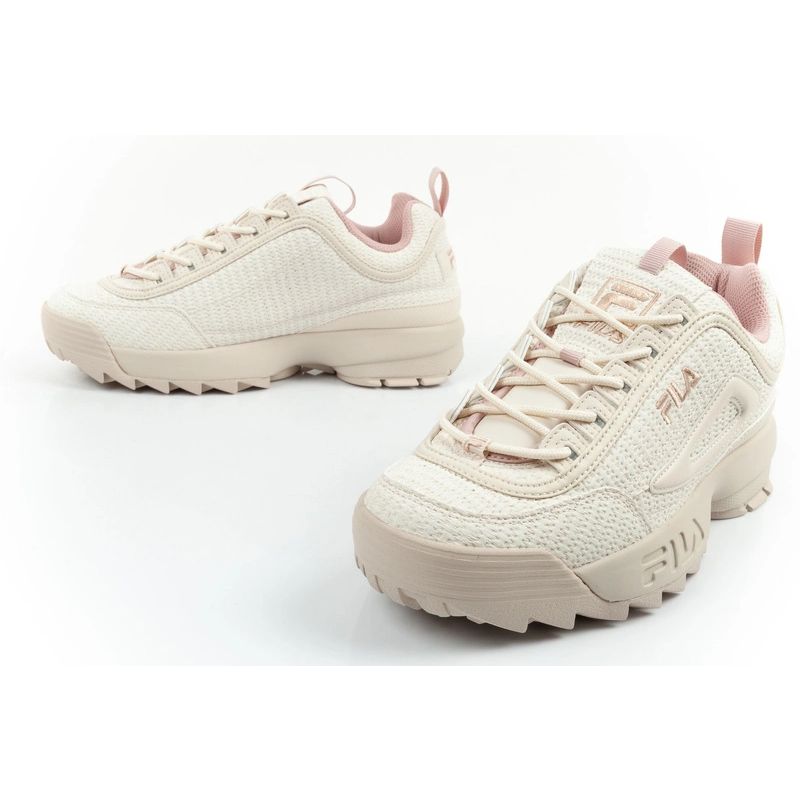 Fila Disruptor women's sports sneakers fashionable comfortable bézs cipő