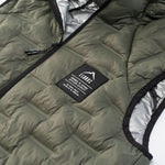 Elbrus quilted vest Huel Vest Primaloft zöld vests
