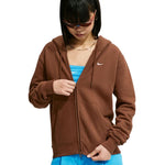 Nike Studio Fleece Medium Weight Women's Sweatshirt Light barna pulóver IM8504259