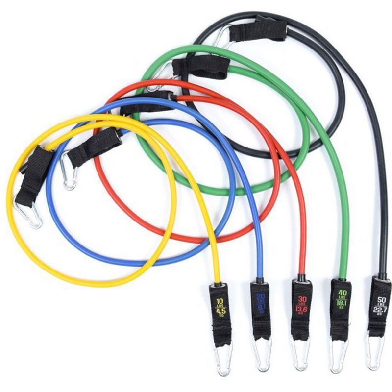 Smj Set of resistance bands EX005 5 pcs Edzőfelszerelés