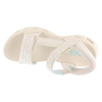 Skechers Slip-Ins: GO Walk Glide-Step 2.0 Sandal – Cozy Fit Jada, Beige, bézs utcai cipő 141276-NAT