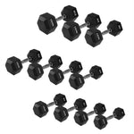 HMS HEX PRO dumbbell 47.5 KG fekete póló 17-66-130