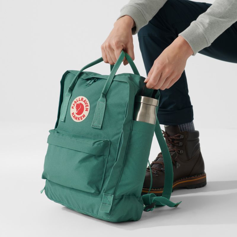 Fjällräven Kånken Frost backpack zöld hátizsák F23510-664