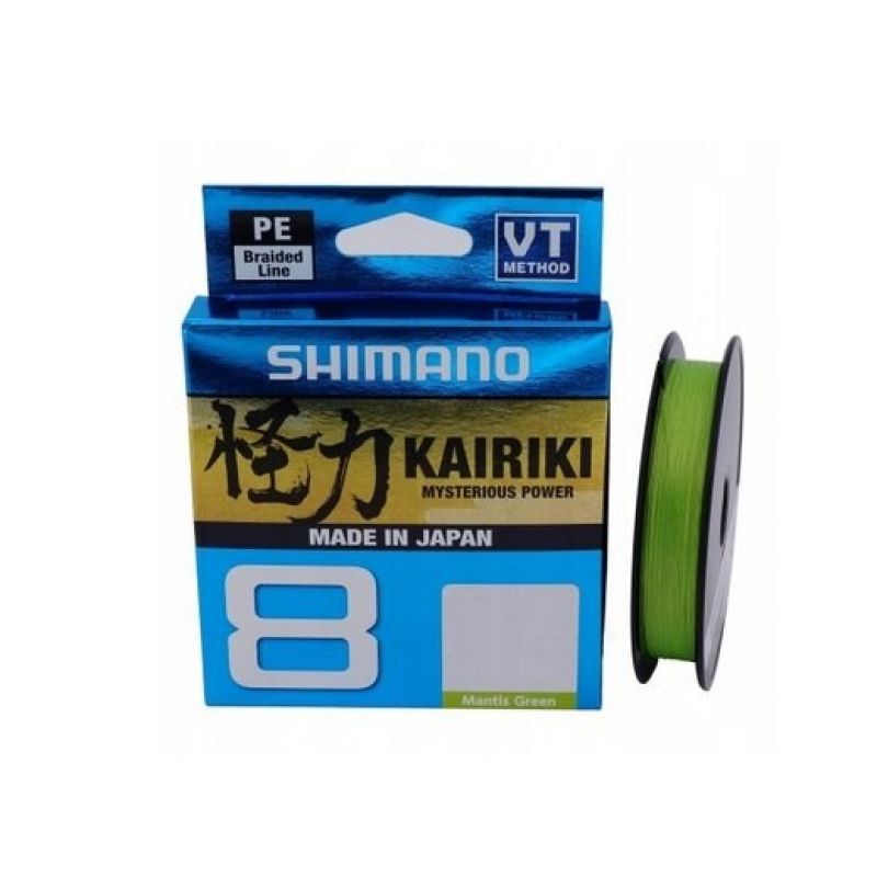 Shimano Kairiki 8 braid 0.060mm 150m 5.3kg M. Green