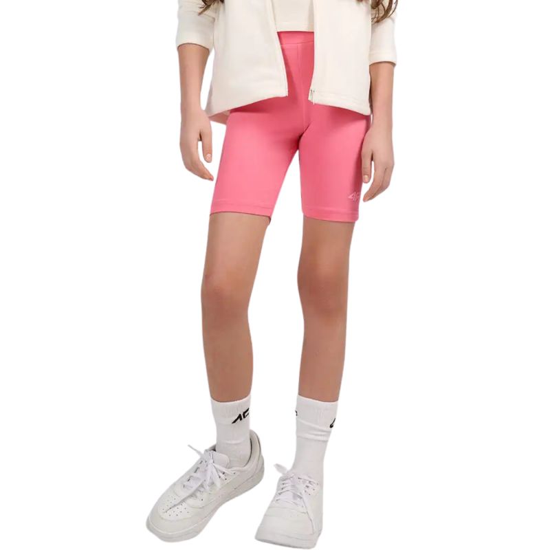 4F Girls' CAS F028 pink 54S rózsaszín short 4FJWSS26TSTIF02854S