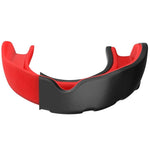 DBX Bushido Gel Mouthguard + Box - Black and Red | GelTech dla dzieci protectors and knee pads