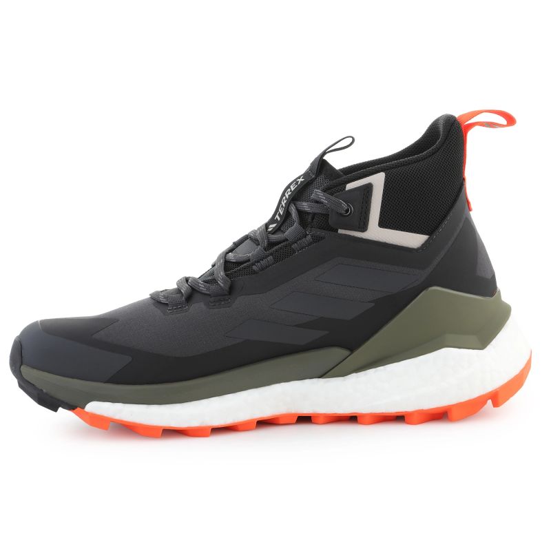 Adidas TERREX Free Hiker 2 GTX hiking - carbon/gray six/core black fekete utcai cipő
