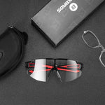 Rockbros sports glasses with photochromic black fekete glasses, training equipment