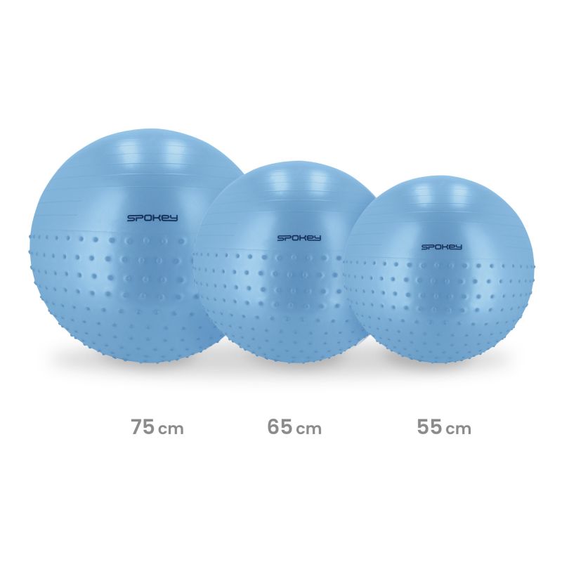 Spokey Half Fit Gymnastics Ball SPK-943628 size 65cm Edzőfelszerelés
