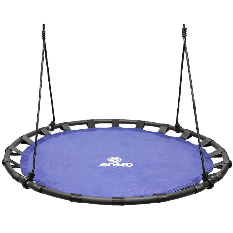 Enero Stork'S Nest Garden Swing 120cm Blue fekete furniture