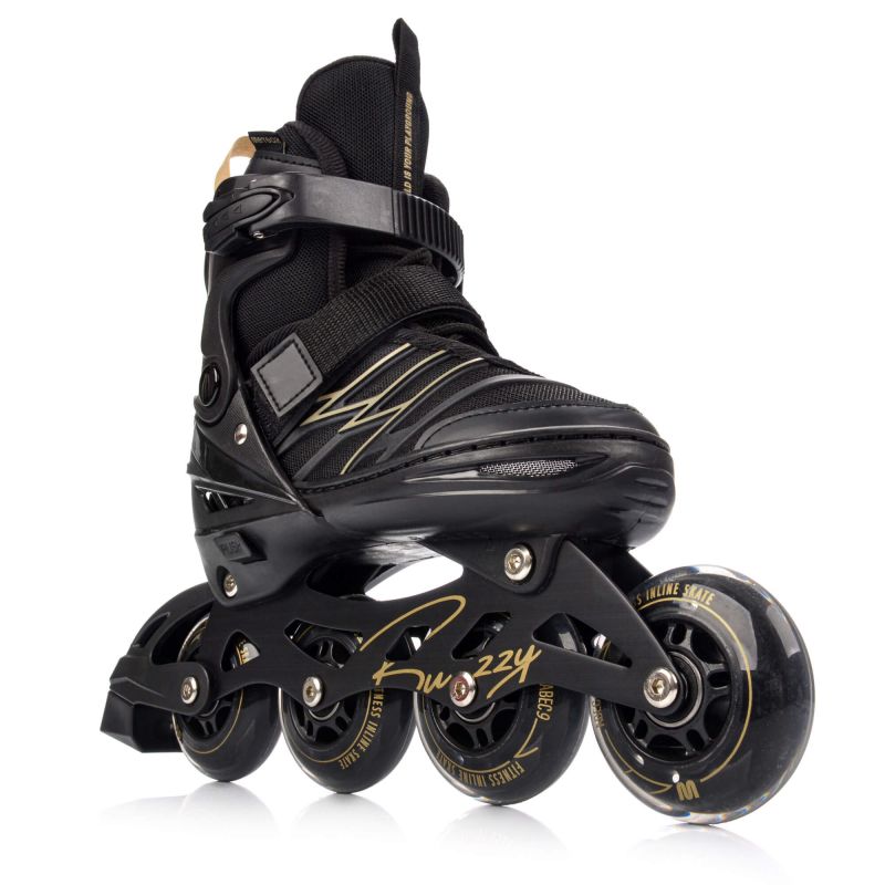 Meteor M 34-38 Buzzy Roller Skates Black/Gold