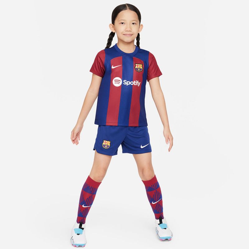 Nike FC Barcelona 2023/24 Home Jr DX2801 456 kit Ruházat