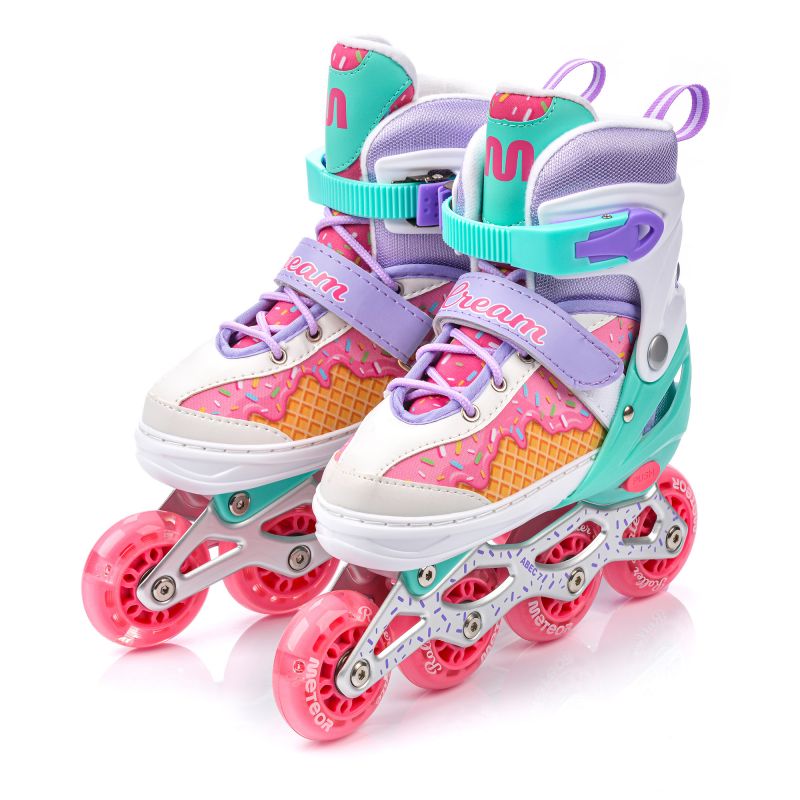 Meteor 4in1 Cream M 34-37 roller skates uniw görkorcsolya