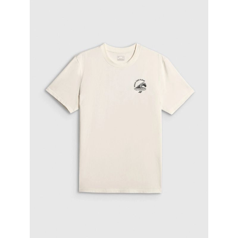 4F Men's relaxed T-shirt with print póló 4FRSS26TTSHM4296-11S