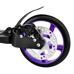 Hm124t Scooter With Disc Brake Mnils Extreme lila roller