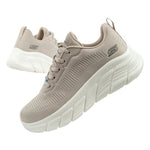 Skechers Bobs B Flex women's sneakers, fashionable beige bézs tornacipő
