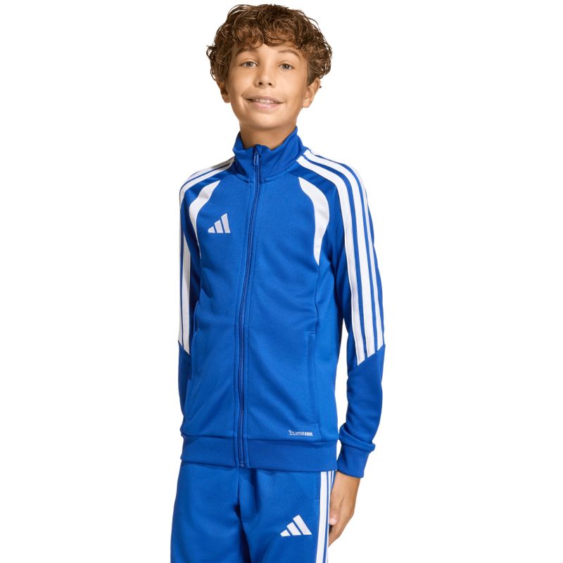 adidas Tiro 26 League Training blue kids' sweatshirt JY7199 104cm pulóver