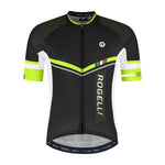 Rogelli Gara Mostro II T-shirt Black and Yellow sárga póló