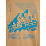 Men's regular printed T-shirt 4F 4FRAW25TTSHM3377-83S póló