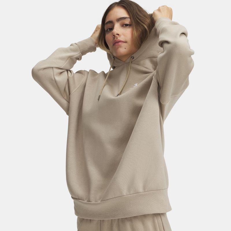 Under Armour Armor Icon Fleece Oversized Hoodie W 1379495300 Pulóver