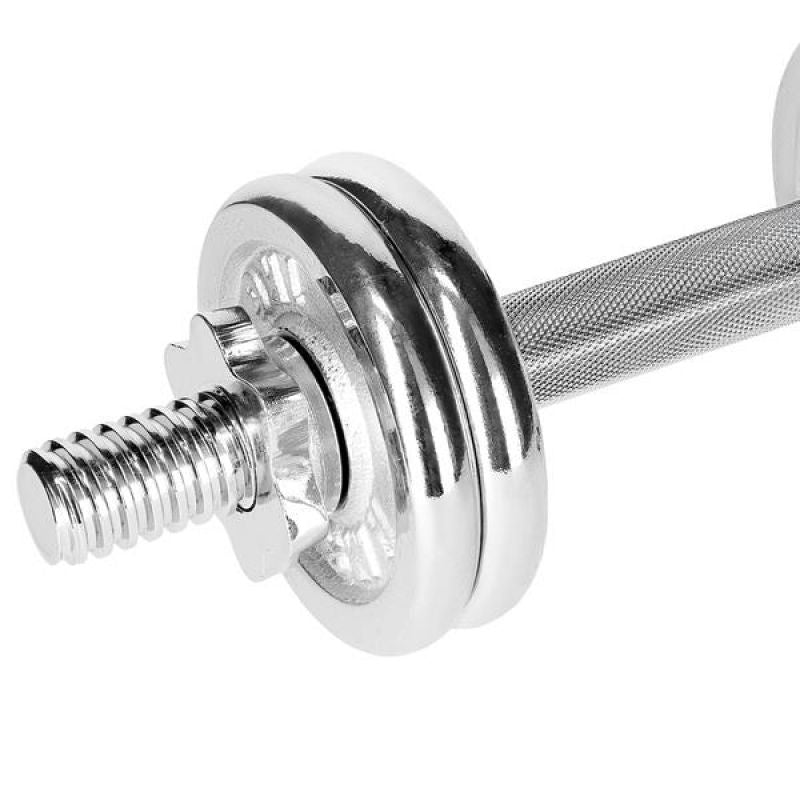 HMS Dumbbells in a case CHROME 2x7.5kg STC15 edzőfelszerelés 17-59-102