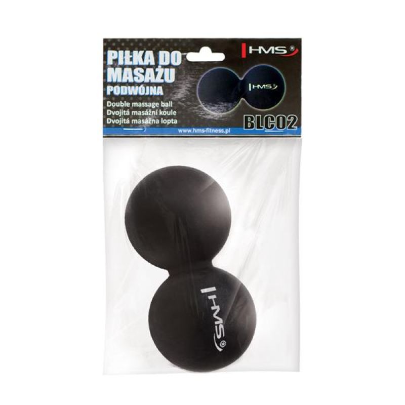 HMS LACROSSE BLC02 Massage fekete labda 17-42-002