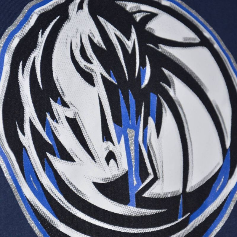 Nike Dallas Mavericks Essential Dry T-shirt Chrome Logo College Navy - CZ7252-419 sötétkék póló